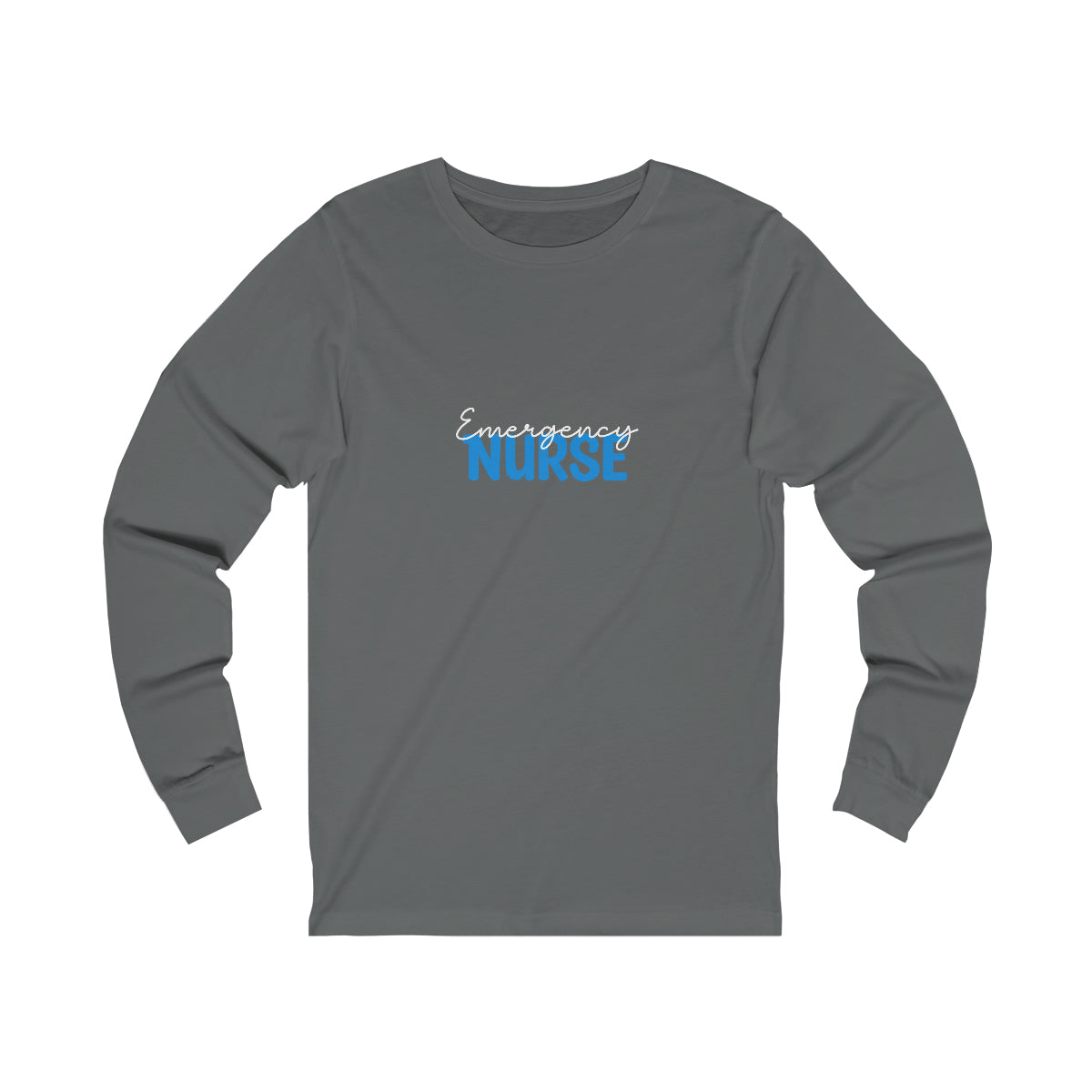 Emergency Nurse Unisex Jersey Long Sleeve Tee