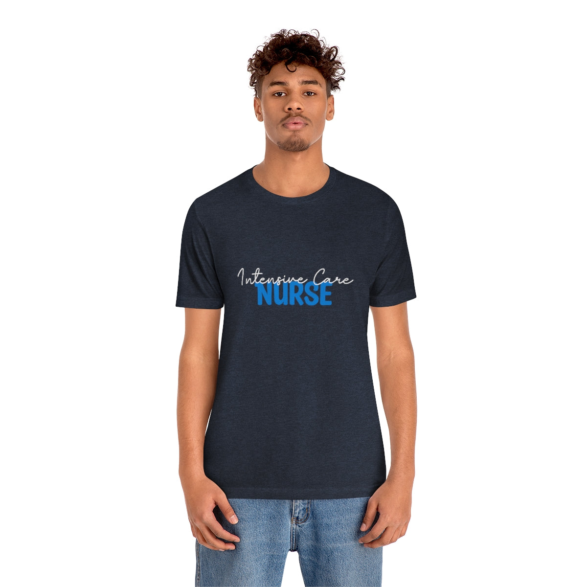 Intensive Care Nurse Unisex Jersey Short Sleeve Tee