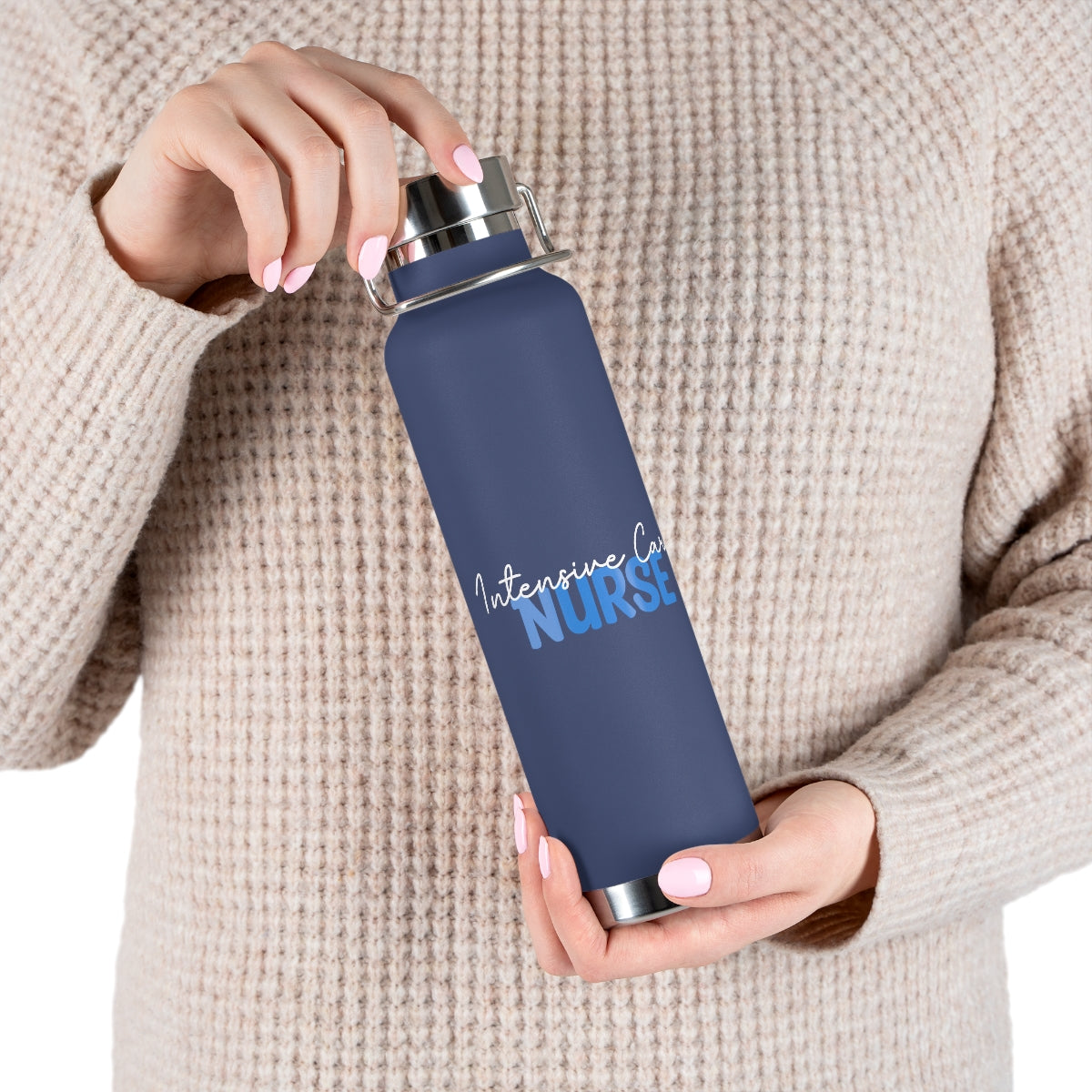 Intensive Care Nurse Copper Vacuum Insulated Bottle, 22oz