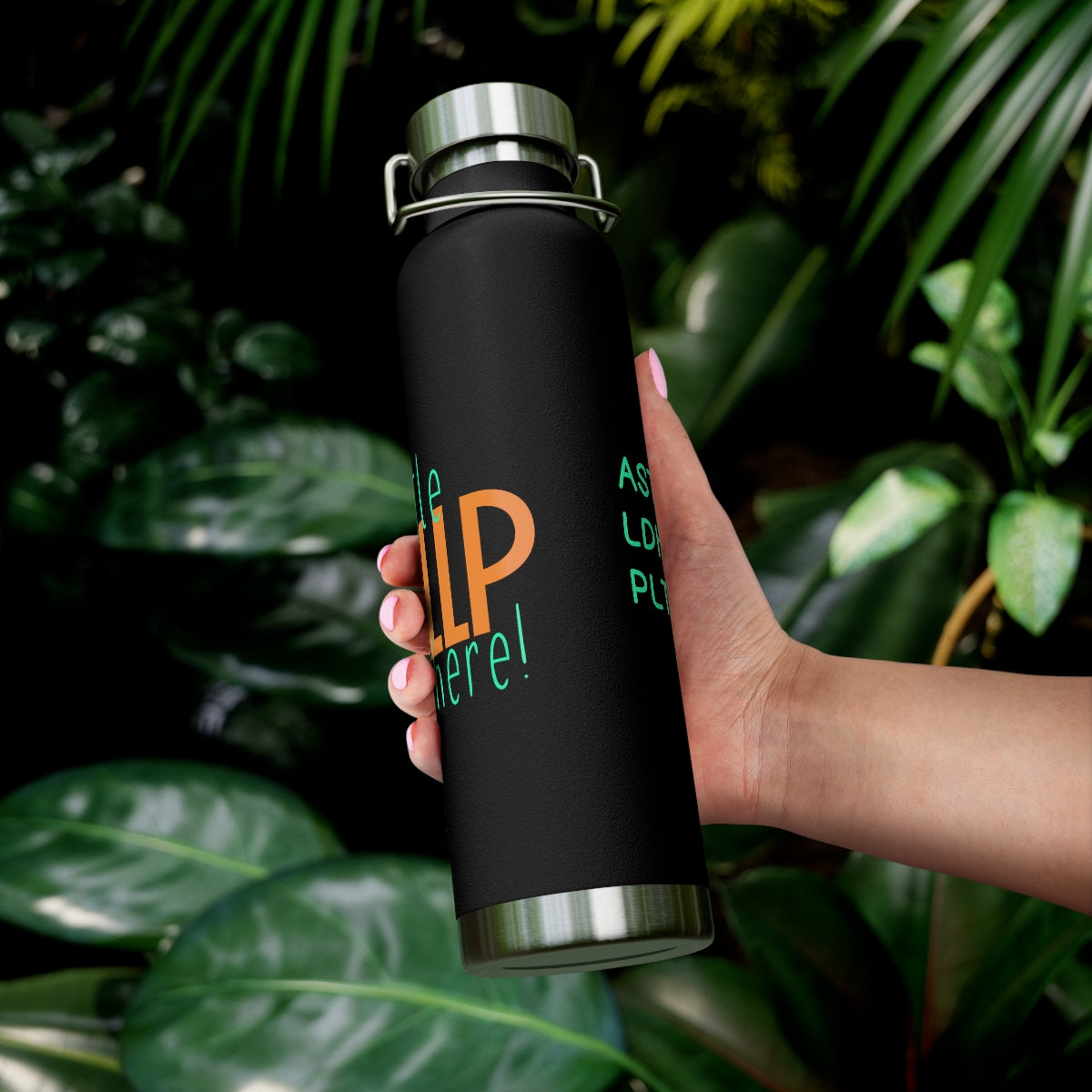 A Little HELLP Here! Copper Vacuum Insulated Bottle, 22oz