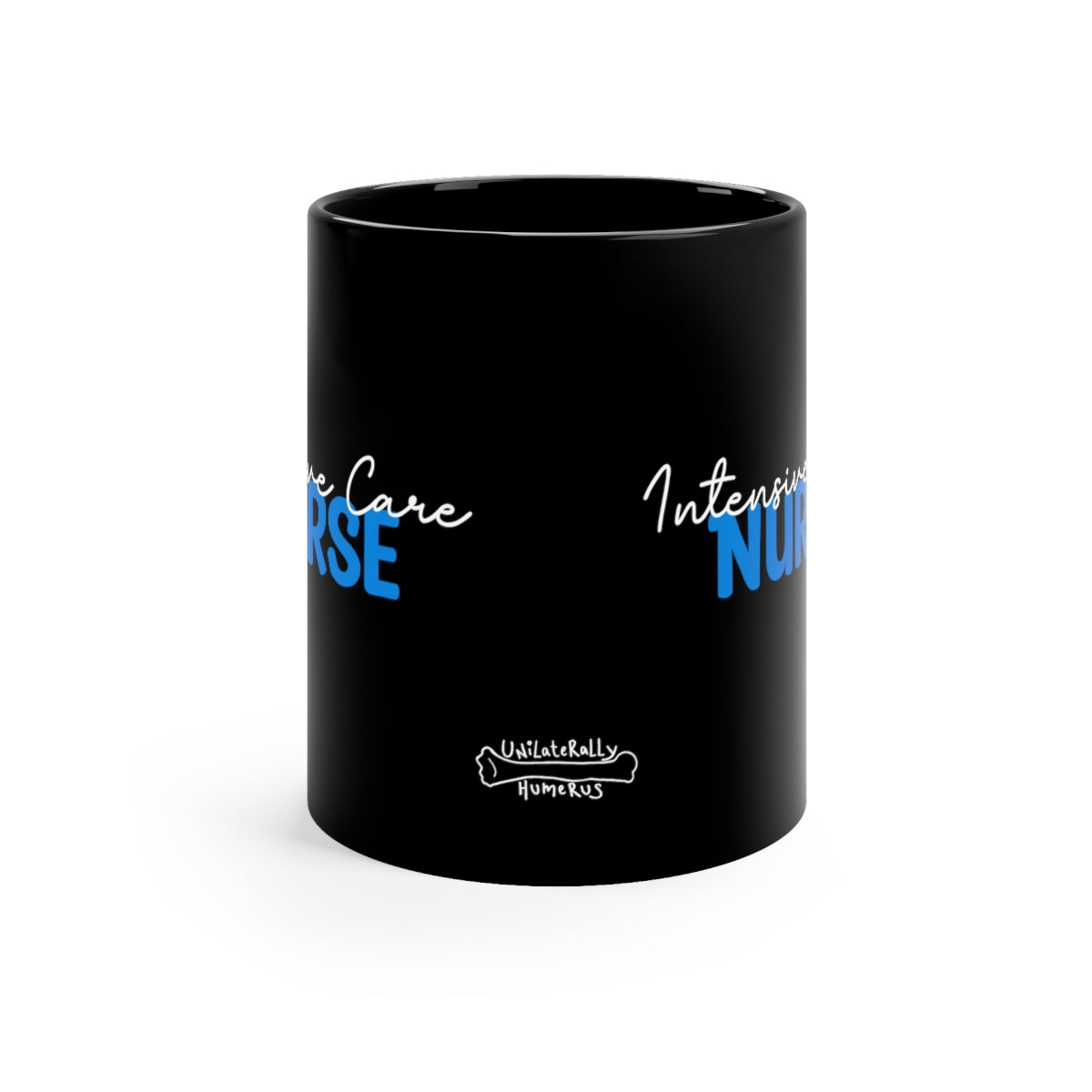 Intensive Care Nurse 11oz Black Mug
