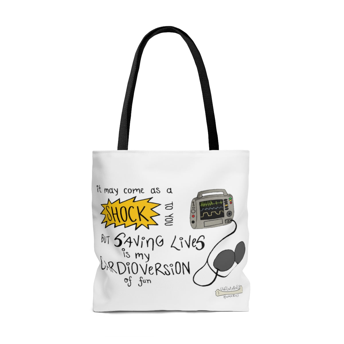 Cardioversion of Fun Tote Bag