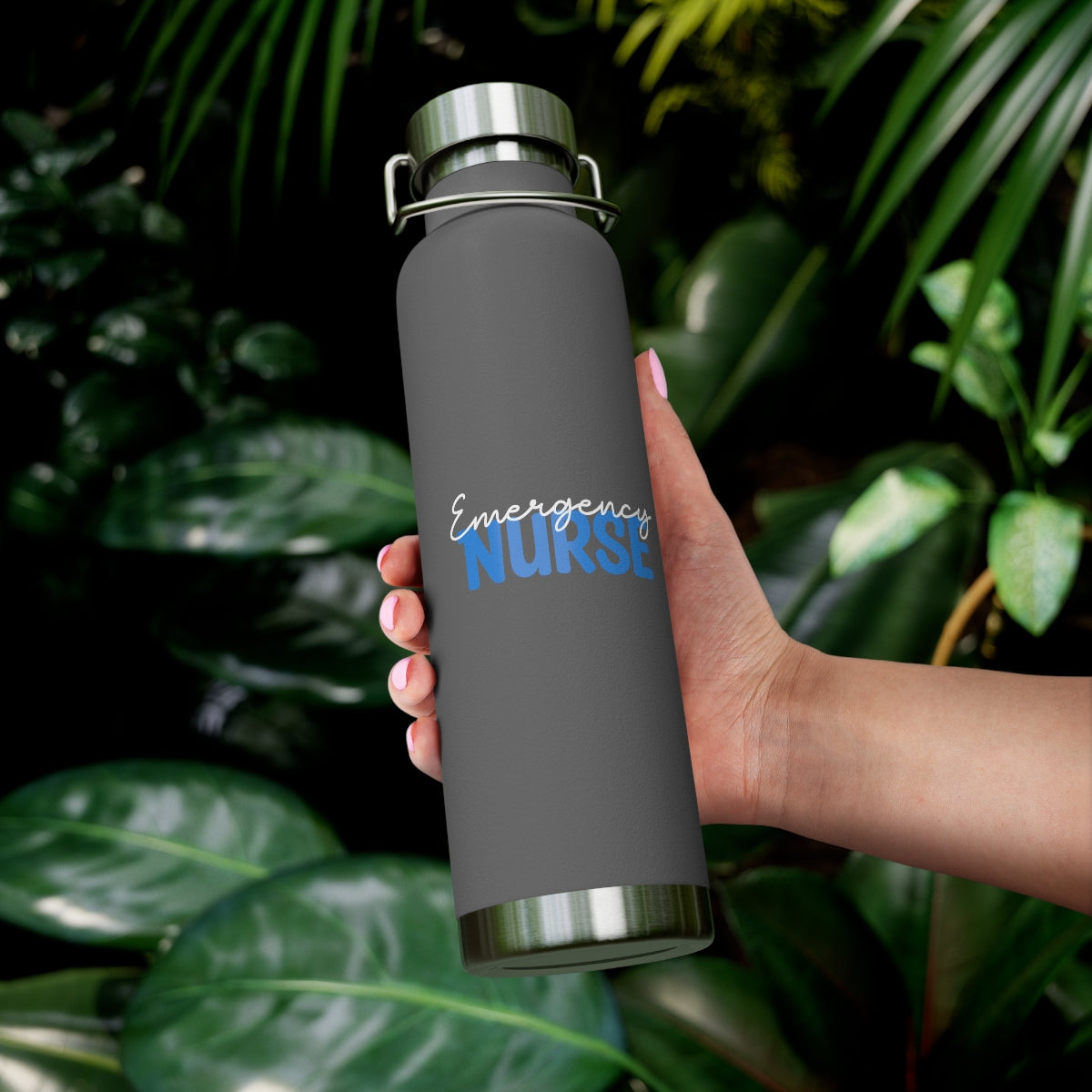 Emergency Nurse Copper Vacuum Insulated Bottle, 22oz