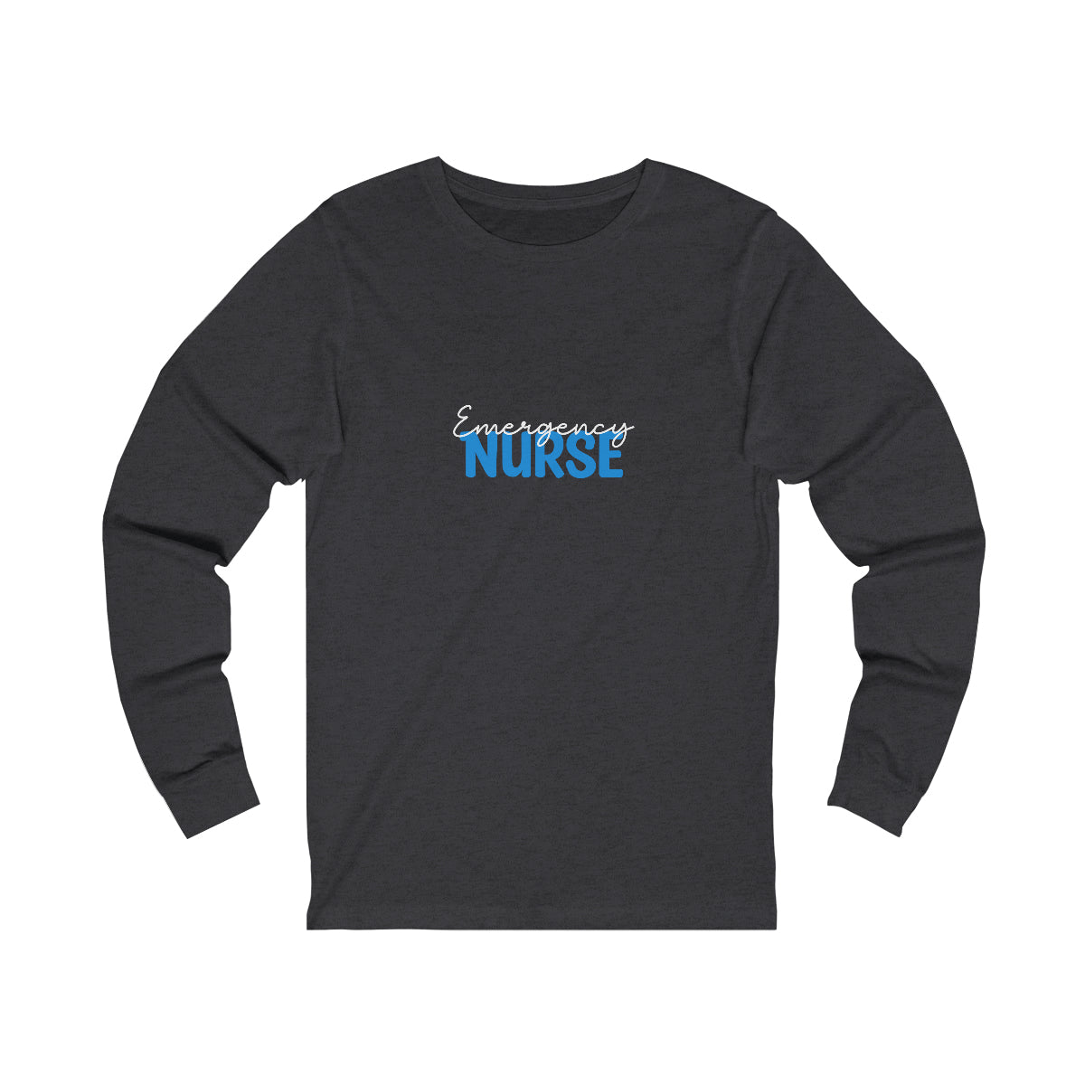 Emergency Nurse Unisex Jersey Long Sleeve Tee