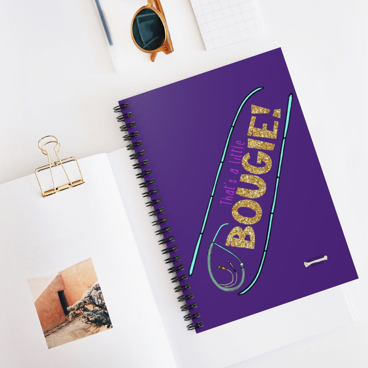 That's a Little Bougie! Spiral Notebook - Ruled Line