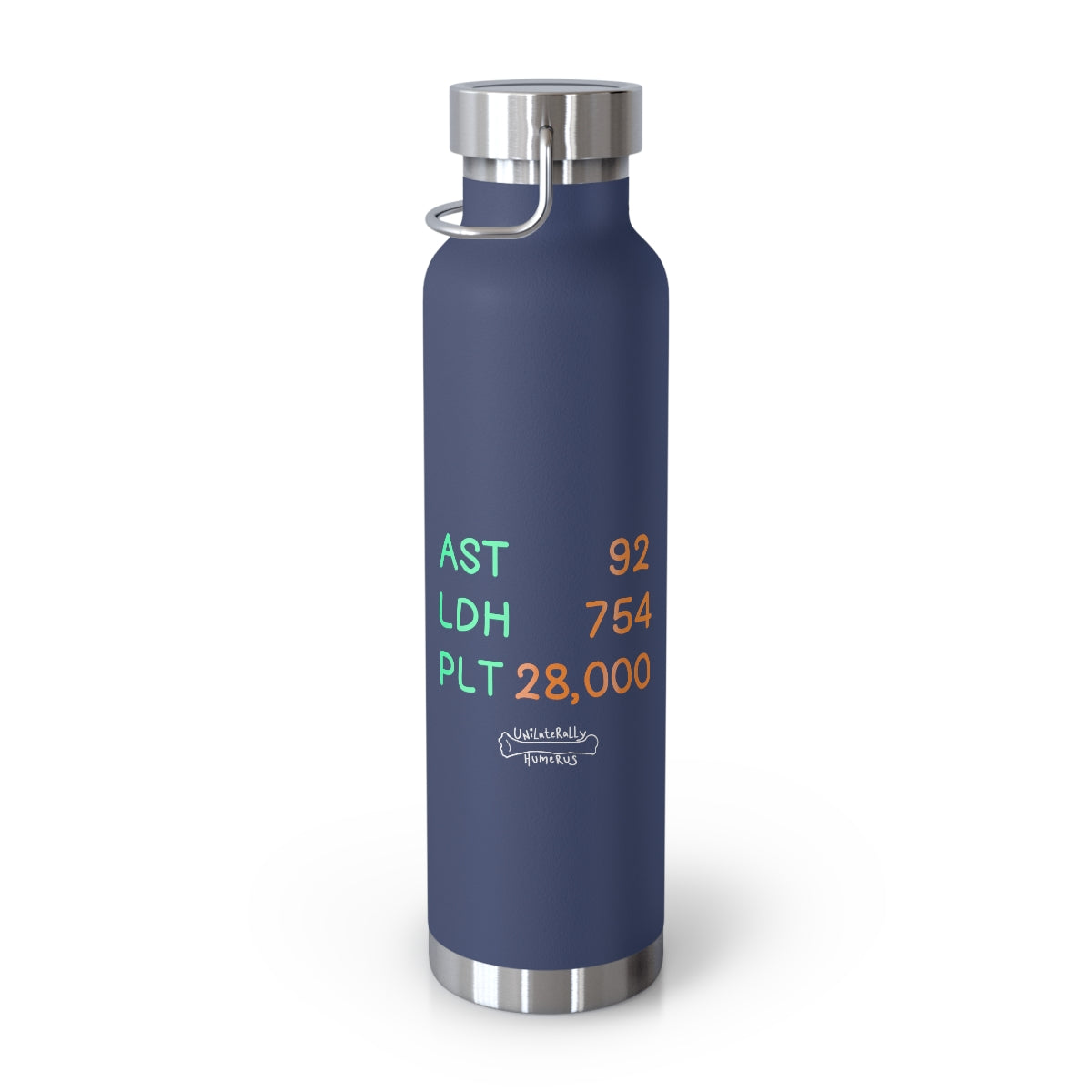 A Little HELLP Here! Copper Vacuum Insulated Bottle, 22oz