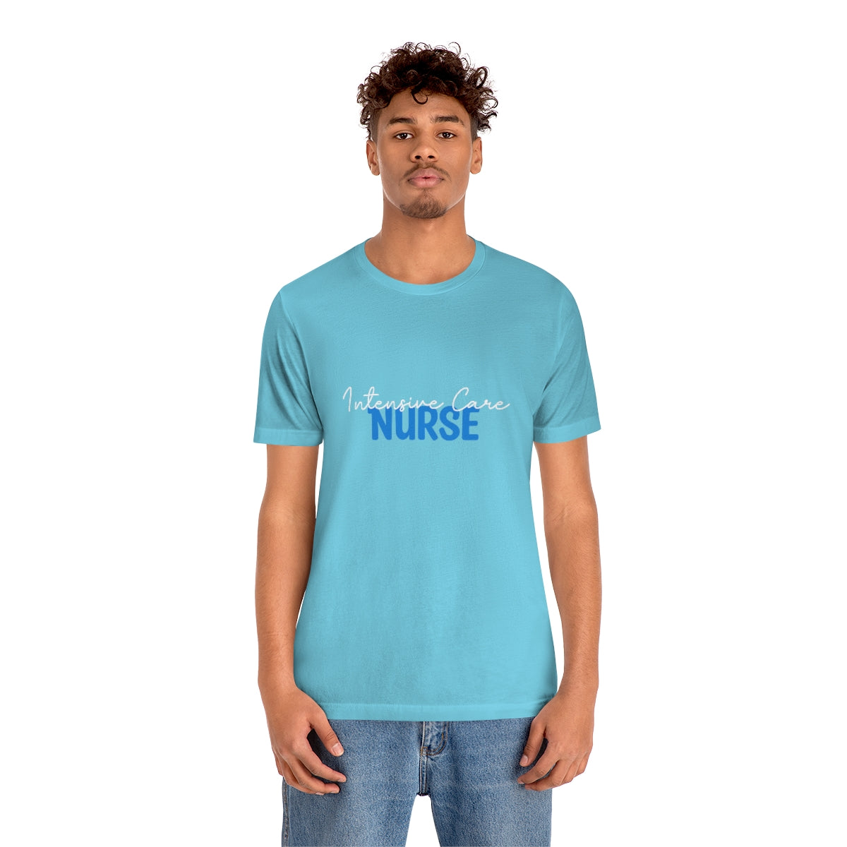 Intensive Care Nurse Unisex Jersey Short Sleeve Tee