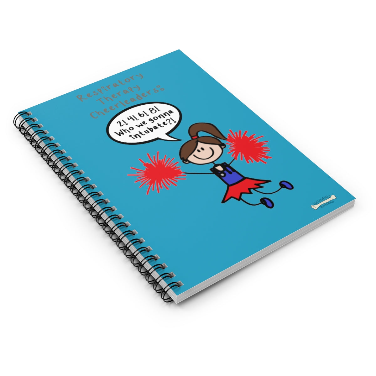 RT Cheerleaders Spiral Notebook - Ruled Line