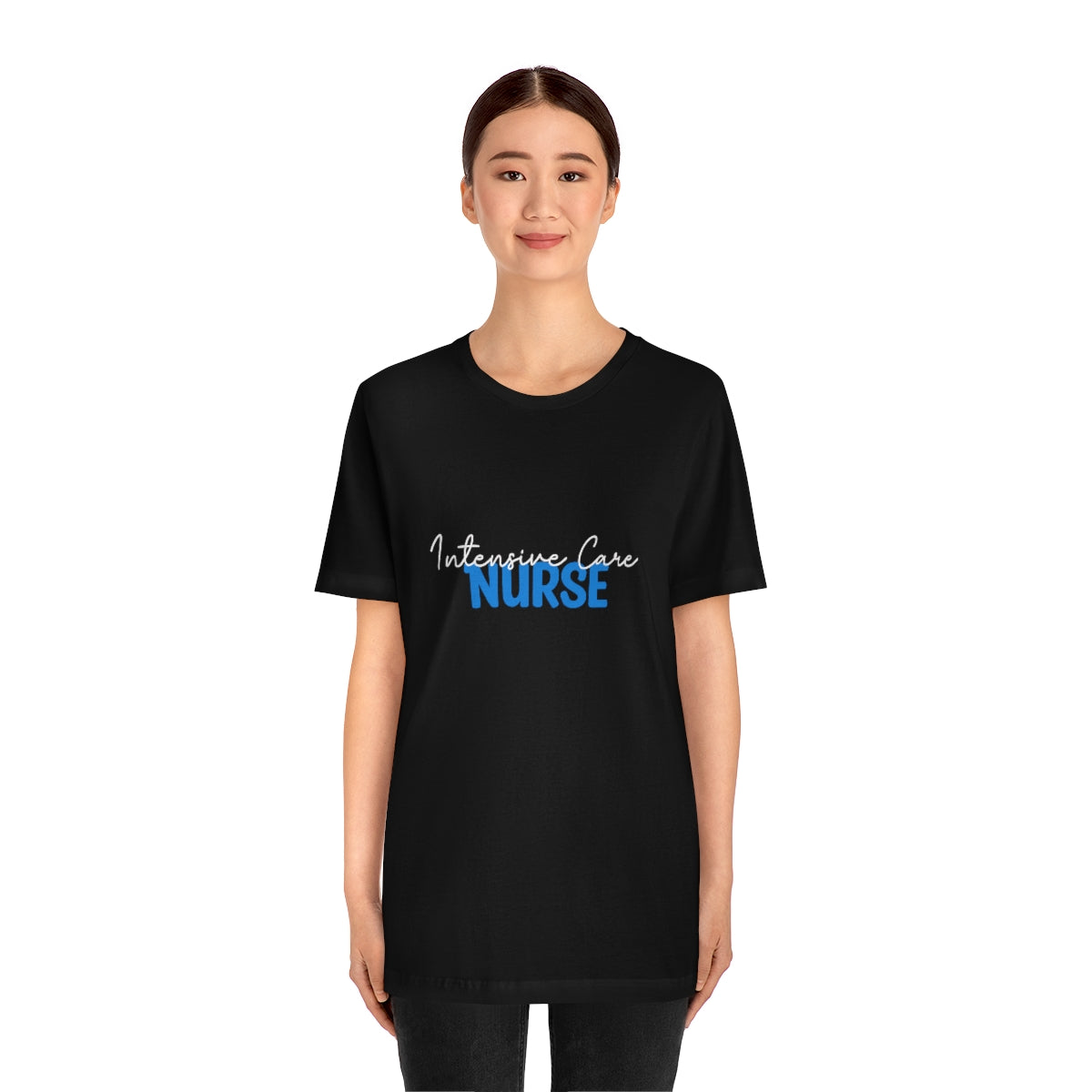 Intensive Care Nurse Unisex Jersey Short Sleeve Tee