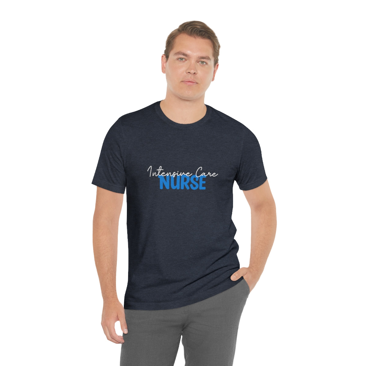 Intensive Care Nurse Unisex Jersey Short Sleeve Tee