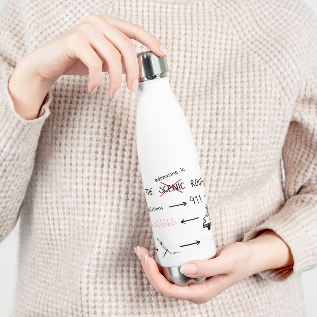 The Adenosine-ic Route 20oz Insulated Bottle