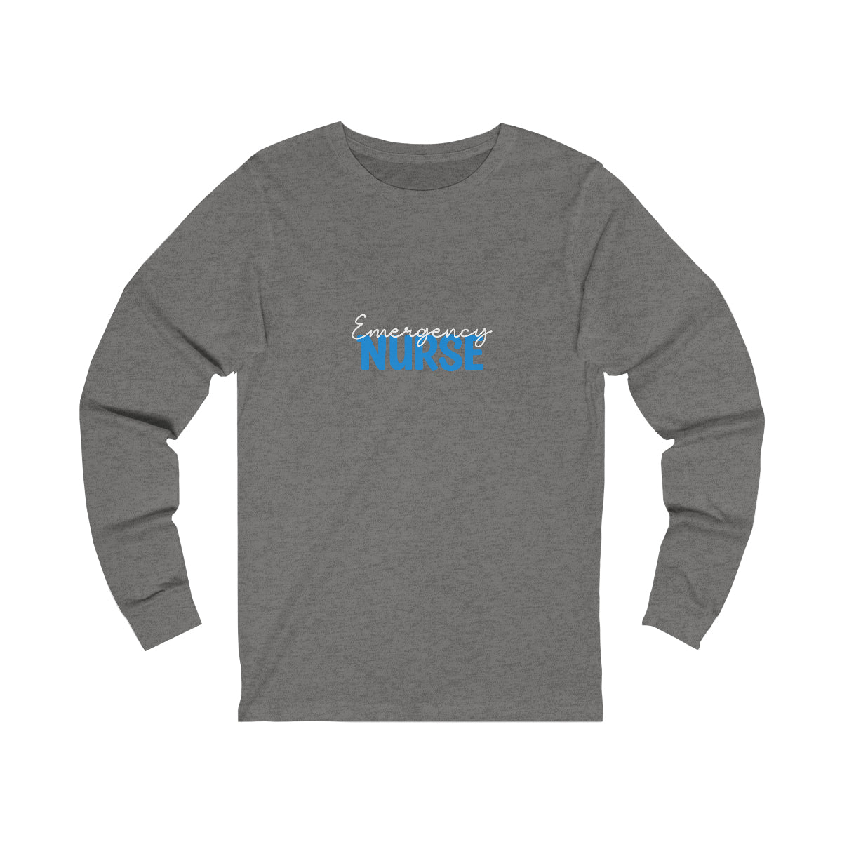 Emergency Nurse Unisex Jersey Long Sleeve Tee