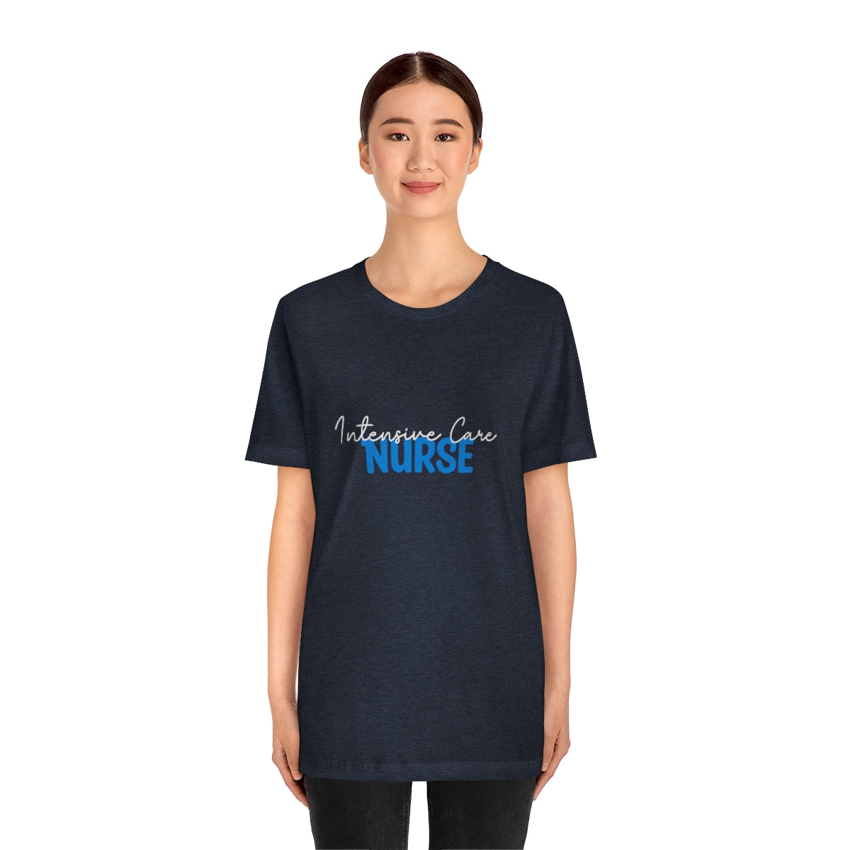 Intensive Care Nurse Unisex Jersey Short Sleeve Tee