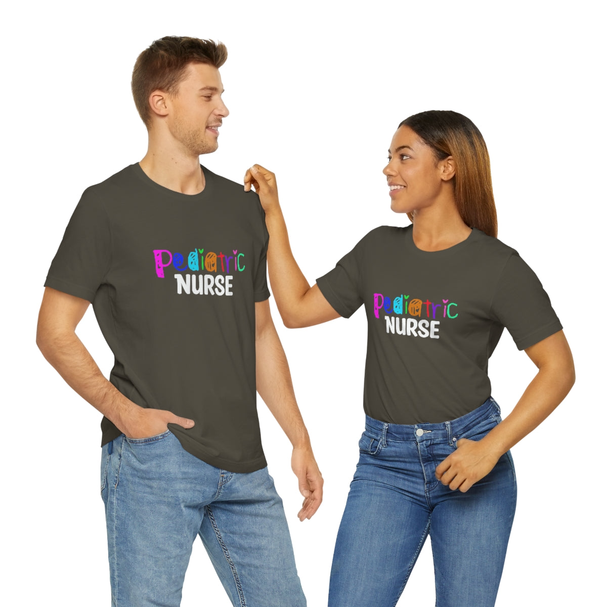 Pediatric Nurse Unisex Jersey Short Sleeve Tee