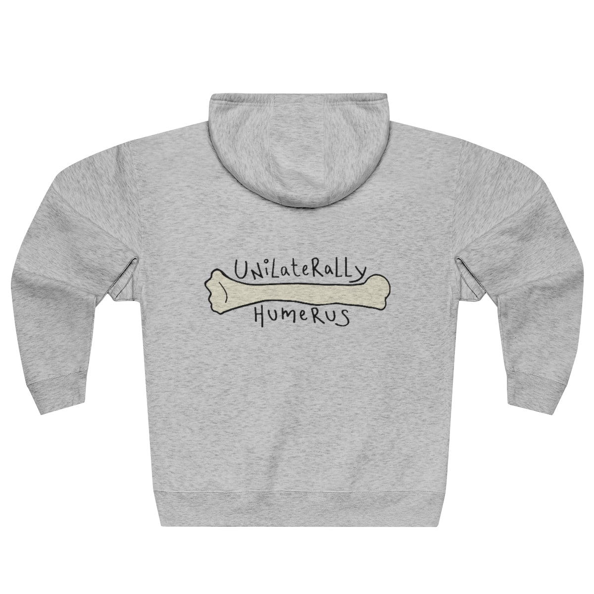 Unilaterally Humerus Unisex Premium Full Zip Hoodie