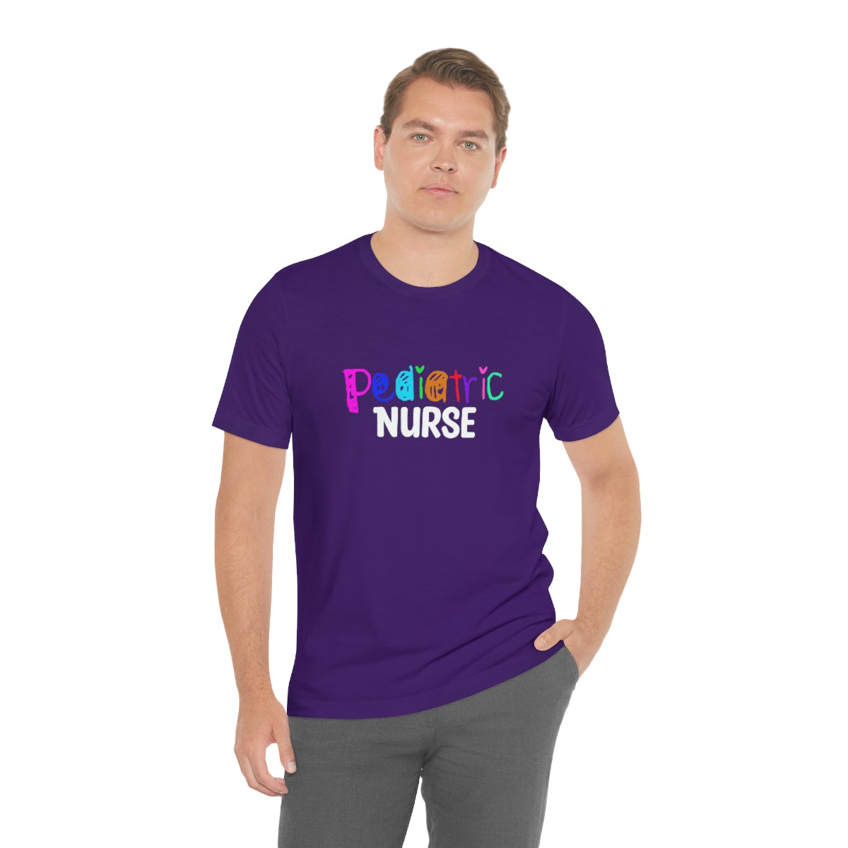 Pediatric Nurse Unisex Jersey Short Sleeve Tee