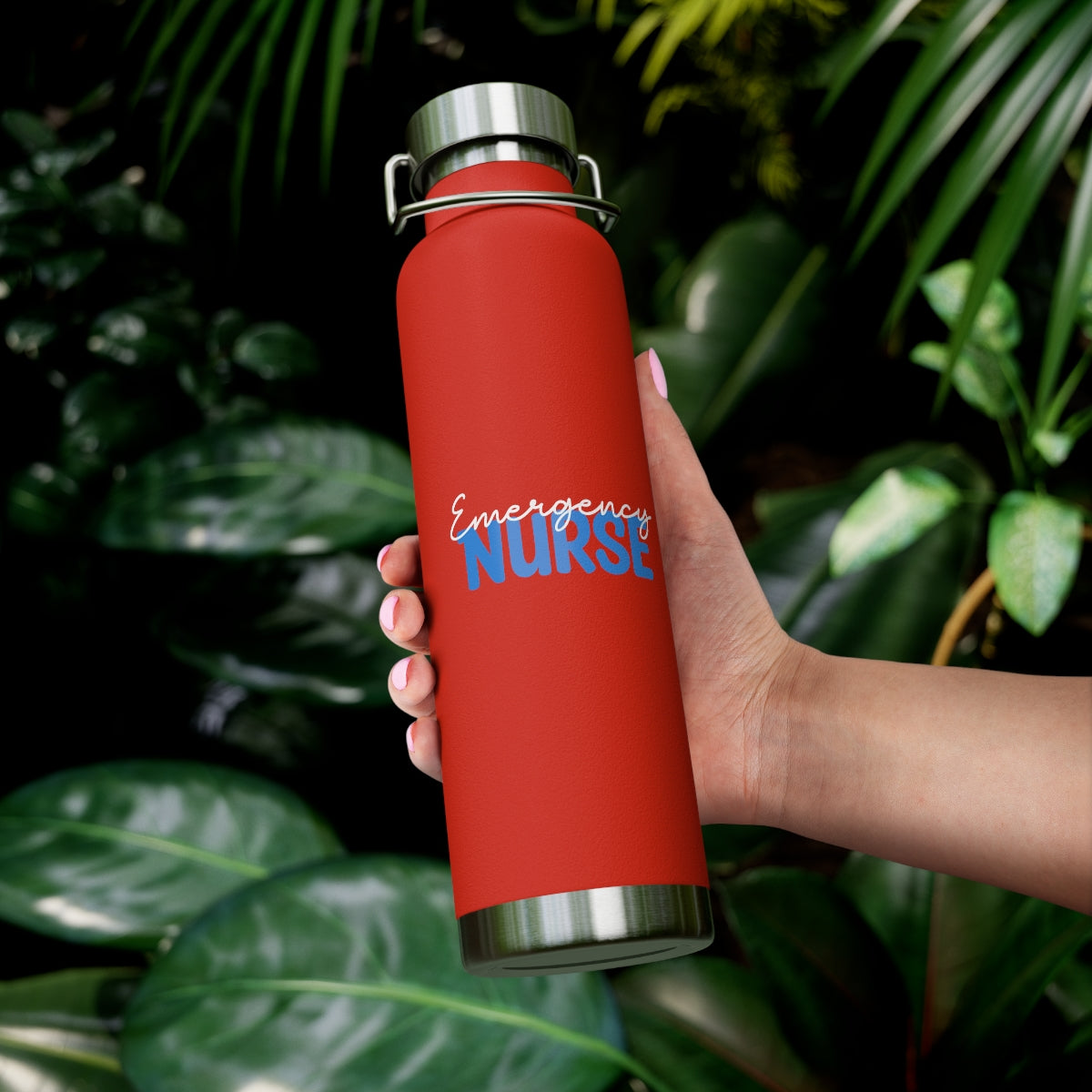 Emergency Nurse Copper Vacuum Insulated Bottle, 22oz