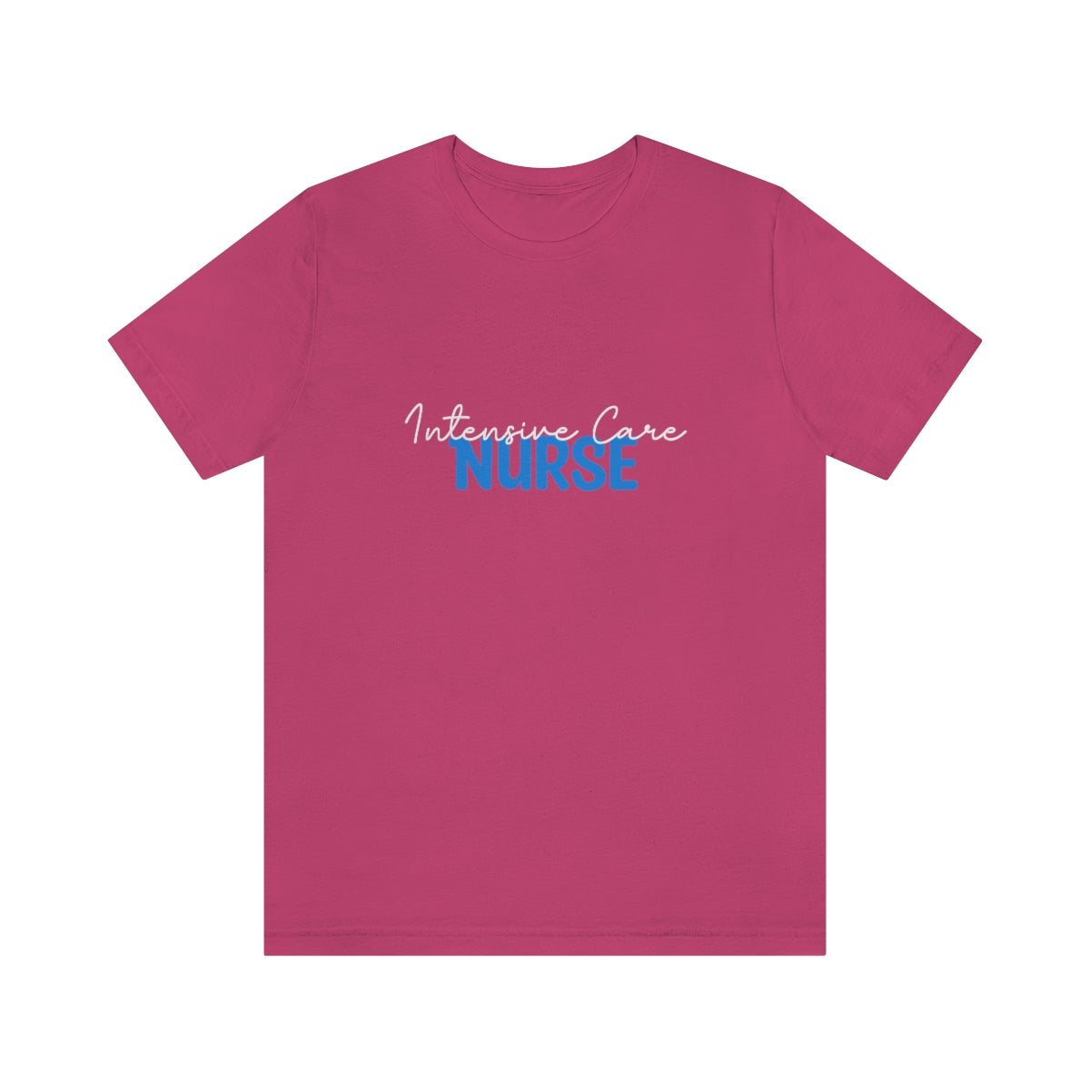 Intensive Care Nurse Unisex Jersey Short Sleeve Tee