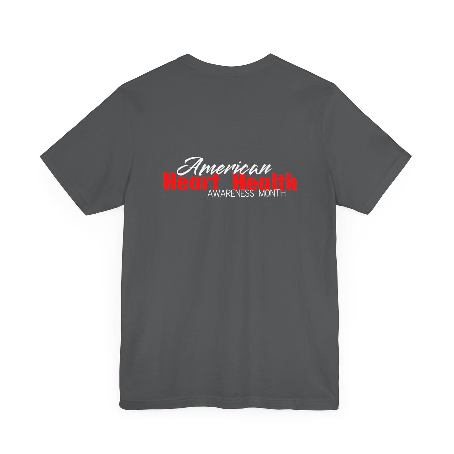 Go Red, American Heart Health Awareness Month, Pick up the Pace, Nurse Unisex Jersey Short Sleeve Tee