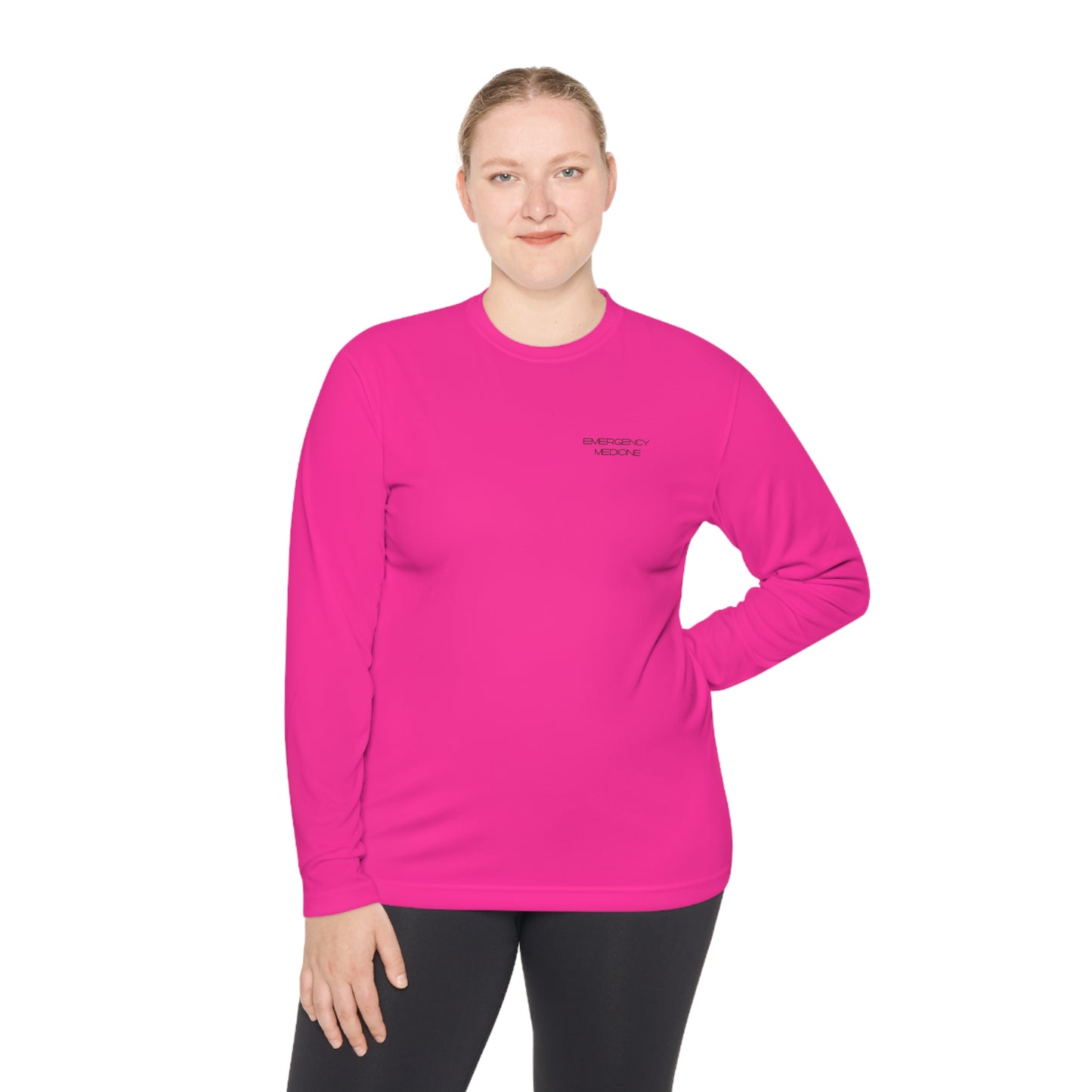 Pick Up the Pace! Funny Athletic Nurse, Doctor, NP, PA, Cardiology Unisex Lightweight Long Sleeve Tee!
