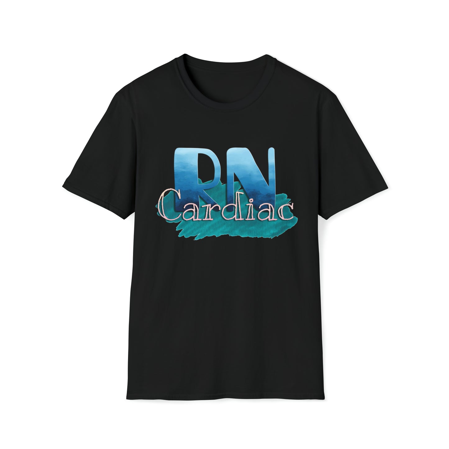 Cardiac RN, Cardiac Nurse, Nurse Gift, Nurse Preceptor Gift, Unisex Softstyle T-Shirt