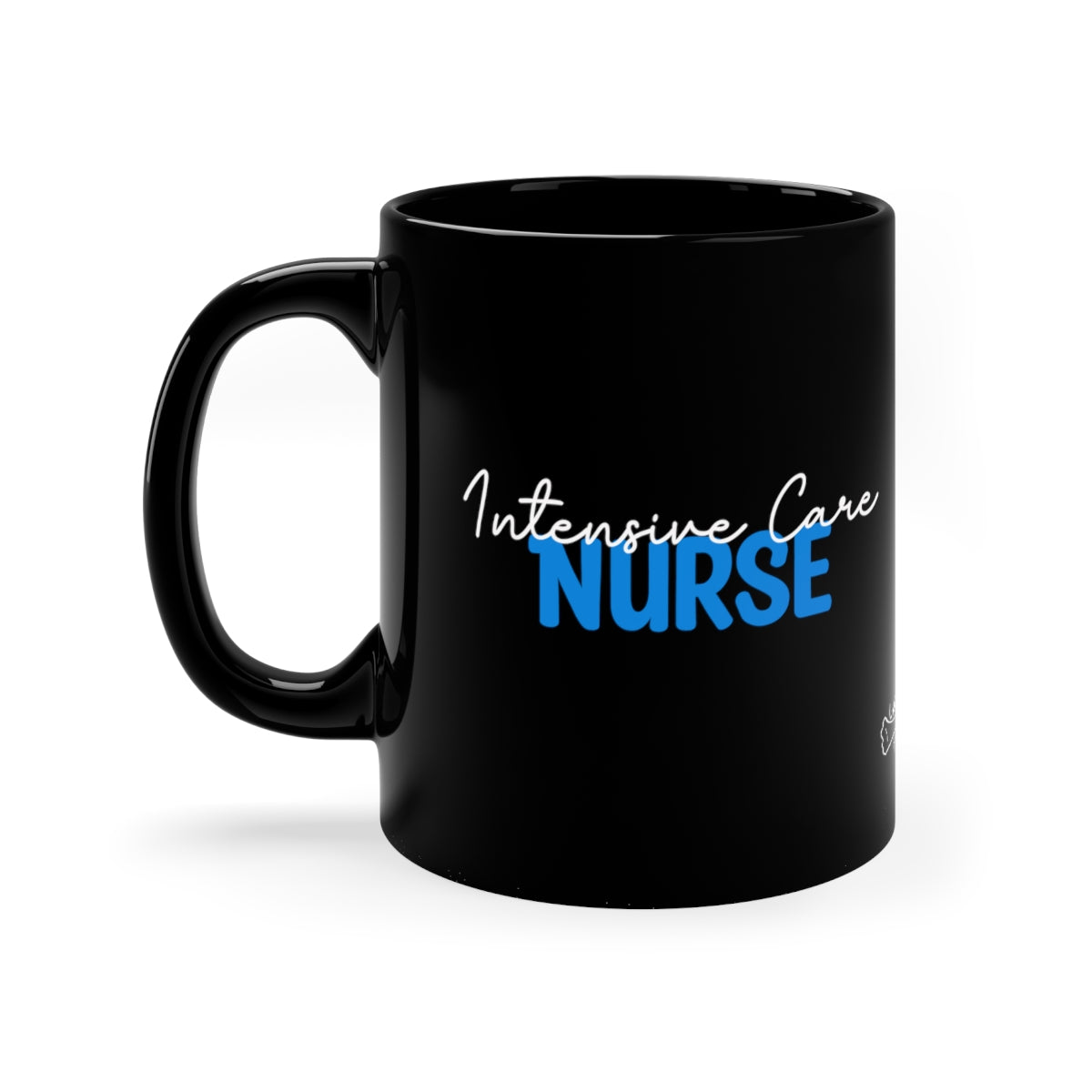 Intensive Care Nurse 11oz Black Mug