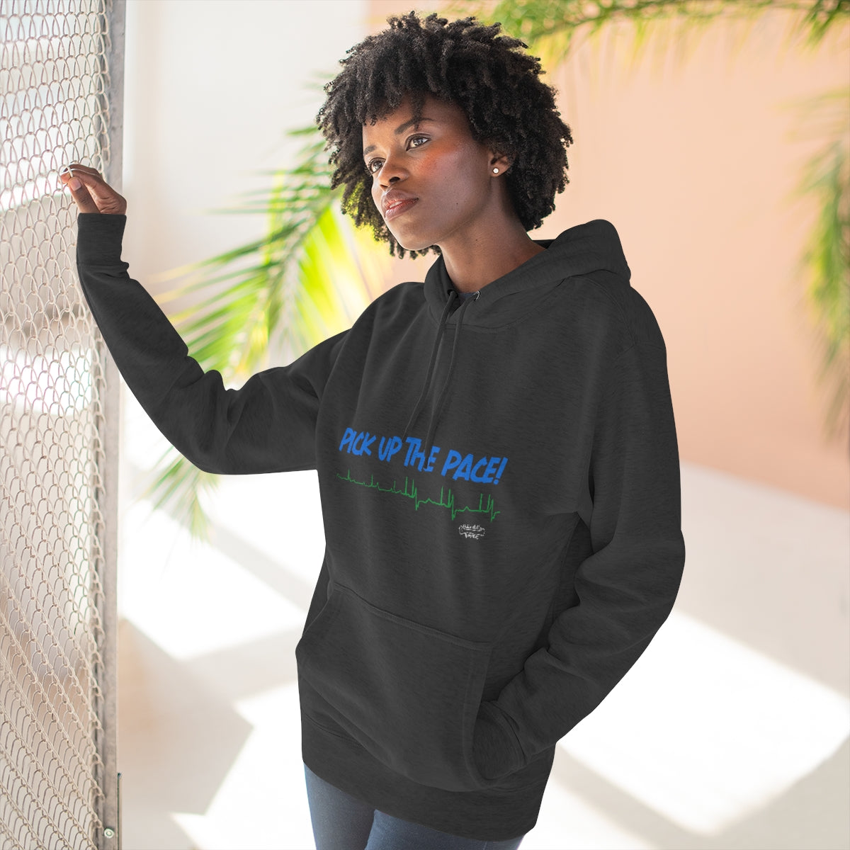 Pick Up the Pace! Unisex Premium Pullover Hoodie