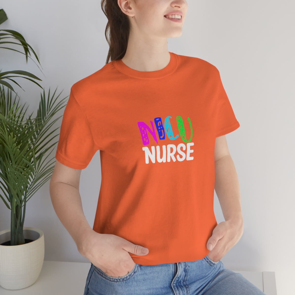 NICU Nurse Unisex Jersey Short Sleeve Tee