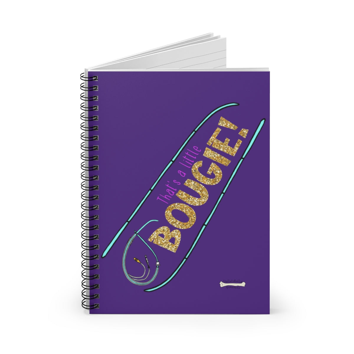 That's a Little Bougie! Spiral Notebook - Ruled Line