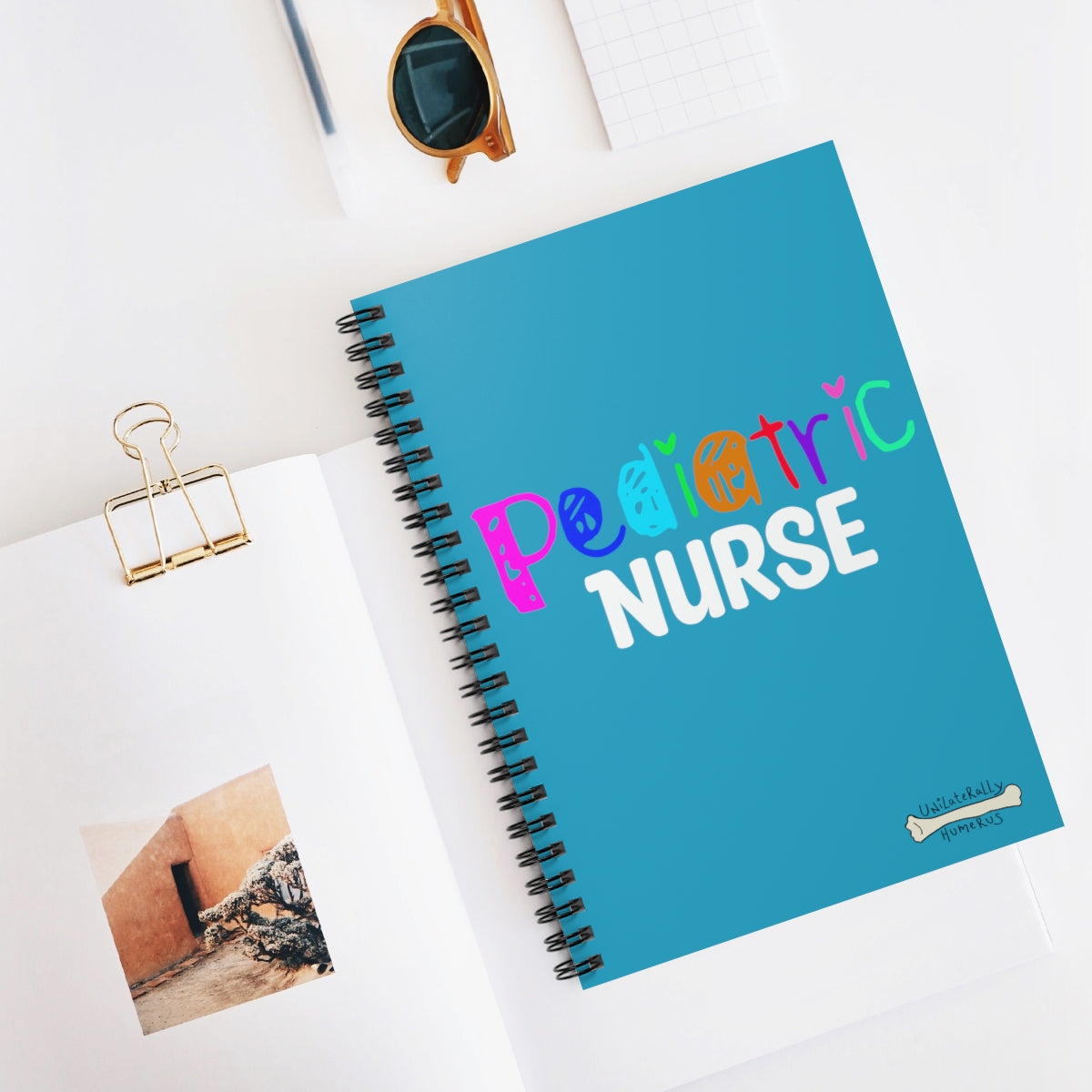 Pediatric Nurse Spiral Notebook - Ruled Line