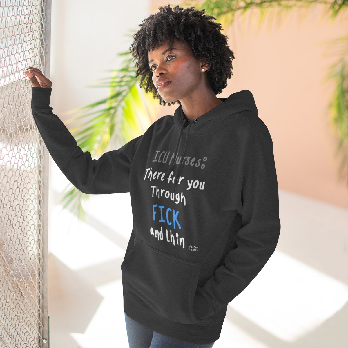 Fick and Thin Unisex Premium Pullover Hoodie