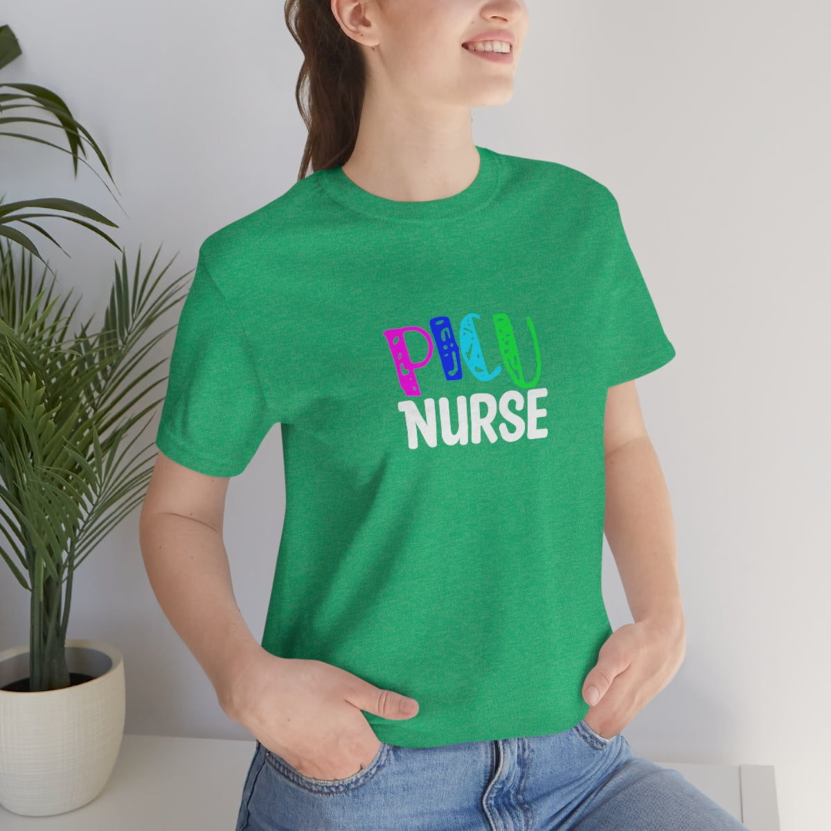 PICU Nurse Unisex Jersey Short Sleeve Tee