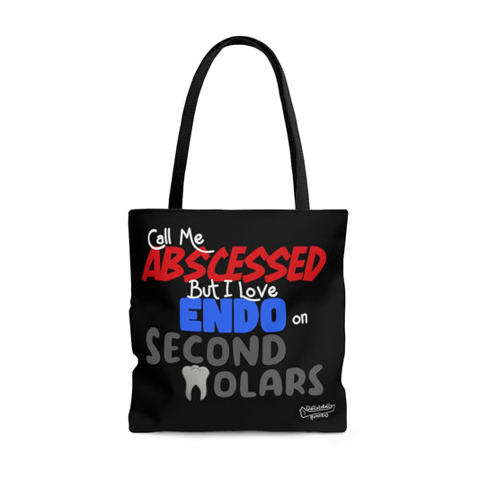 Call Me Abscessed Tote Bag