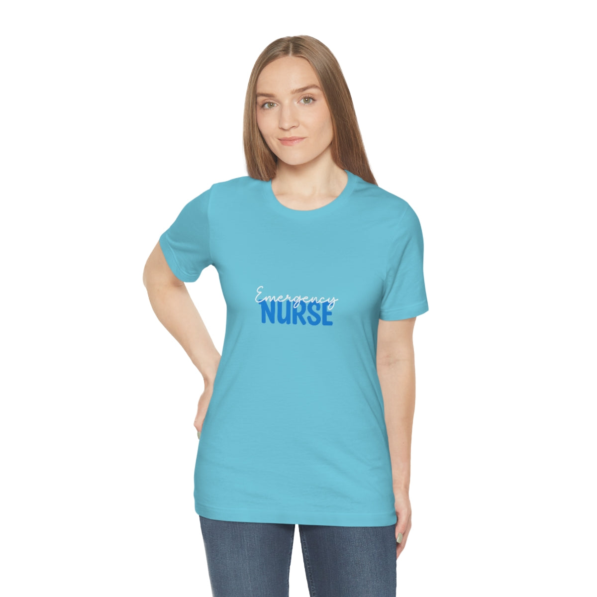 Emergency Nurse Unisex Jersey Short Sleeve Tee