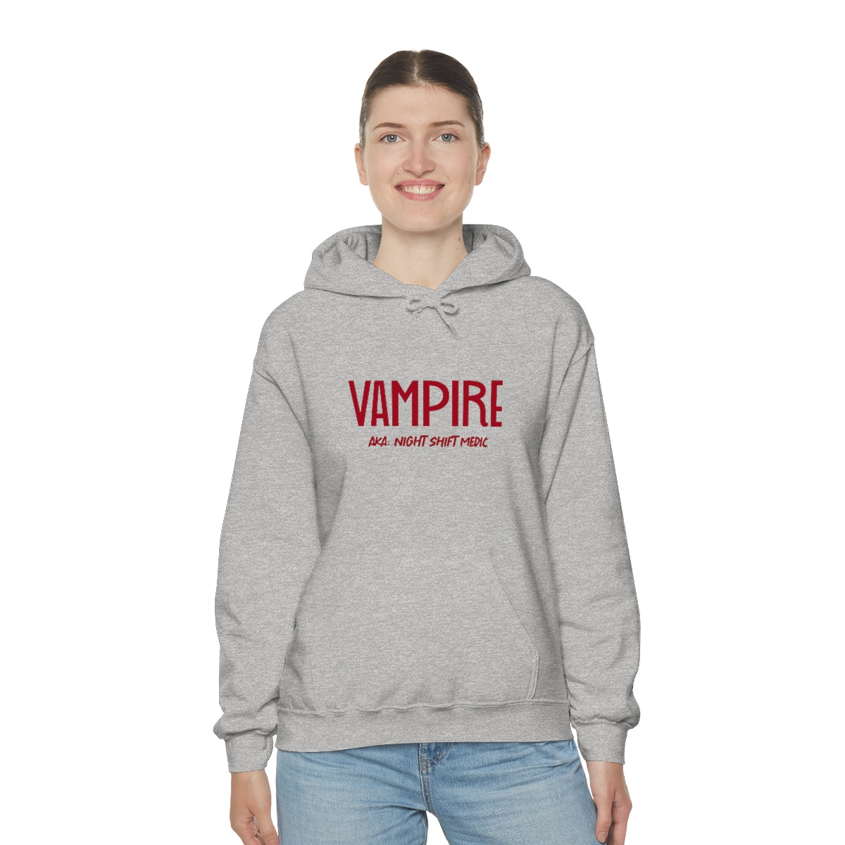 Vampire: AKA Night Shift Medic Unisex Heavy Blend™ Hooded Sweatshirt