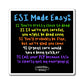 ESI Made Easy Magnet