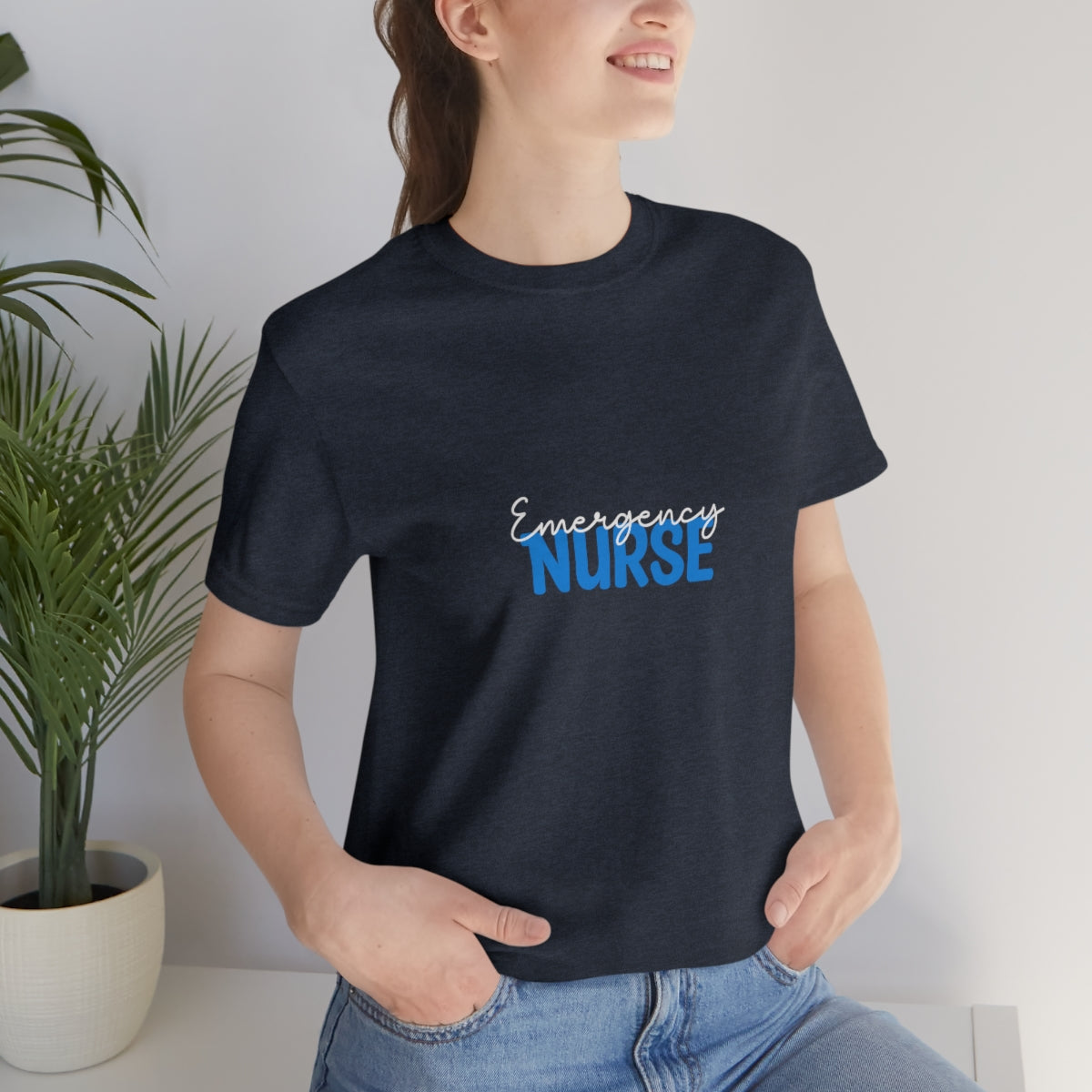 Emergency Nurse Unisex Jersey Short Sleeve Tee