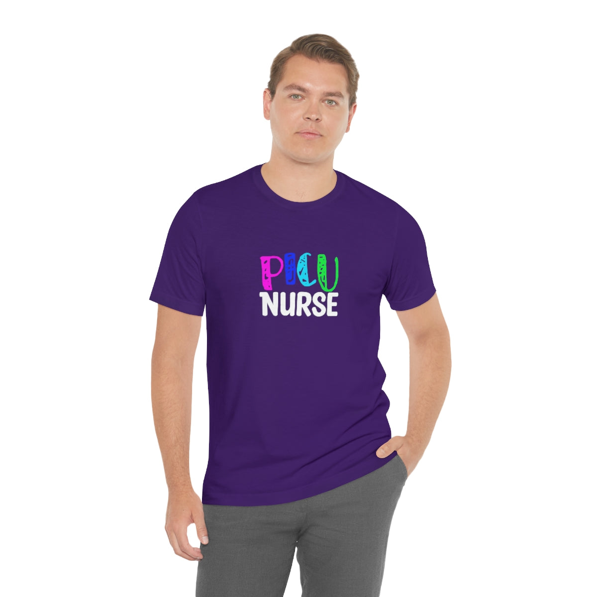 PICU Nurse Unisex Jersey Short Sleeve Tee