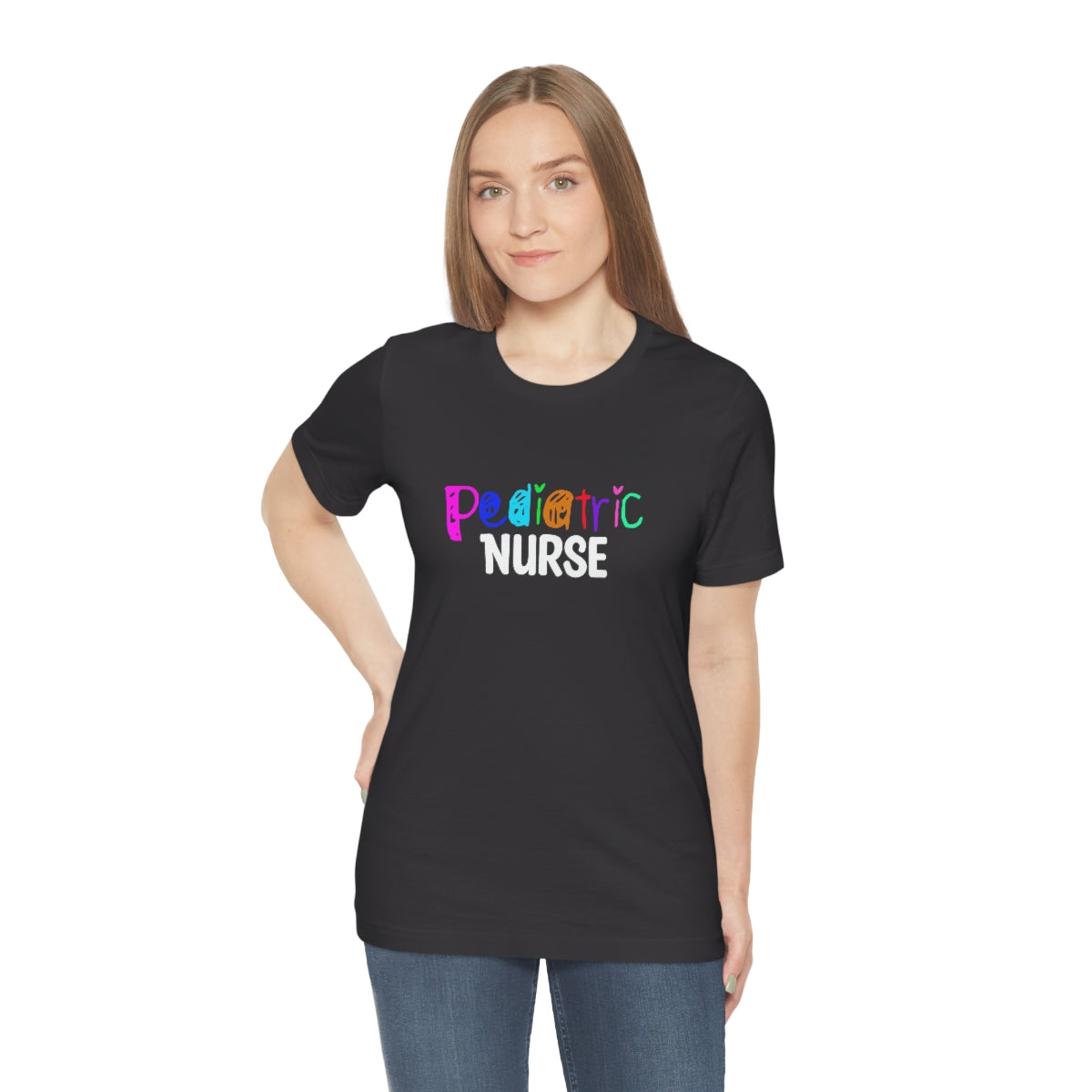 Pediatric Nurse Unisex Jersey Short Sleeve Tee
