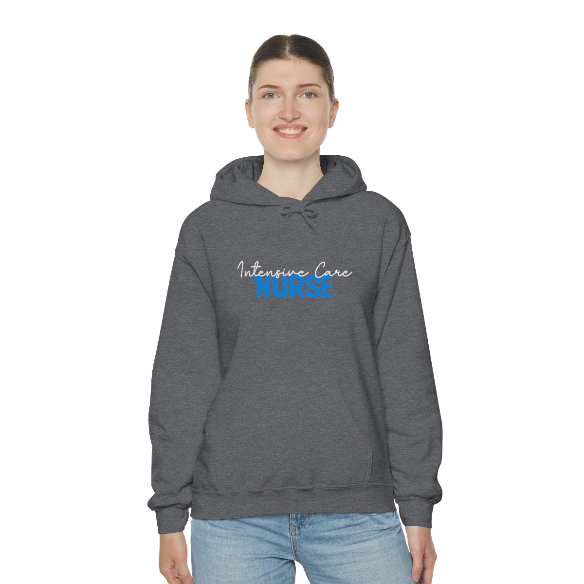 Intensive Care Nurse Unisex Heavy Blend™ Hooded Sweatshirt