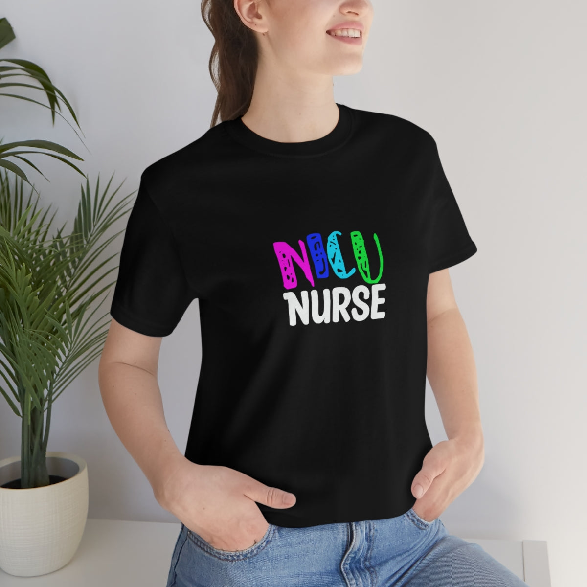 NICU Nurse Unisex Jersey Short Sleeve Tee