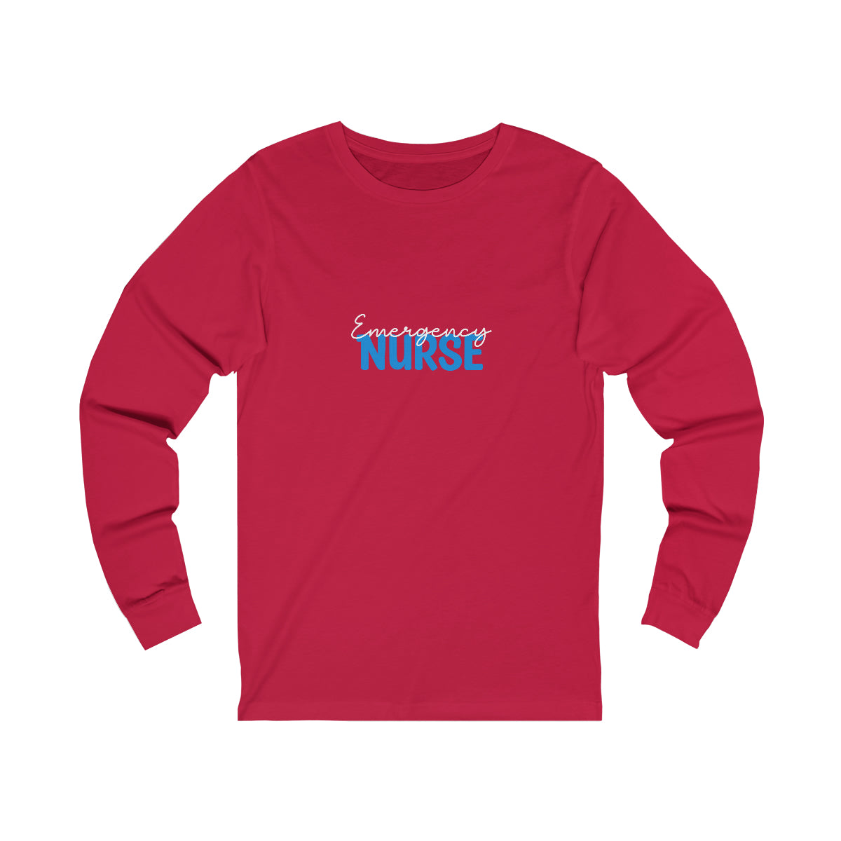 Emergency Nurse Unisex Jersey Long Sleeve Tee