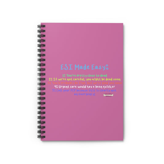 ESI Made Easy Spiral Notebook