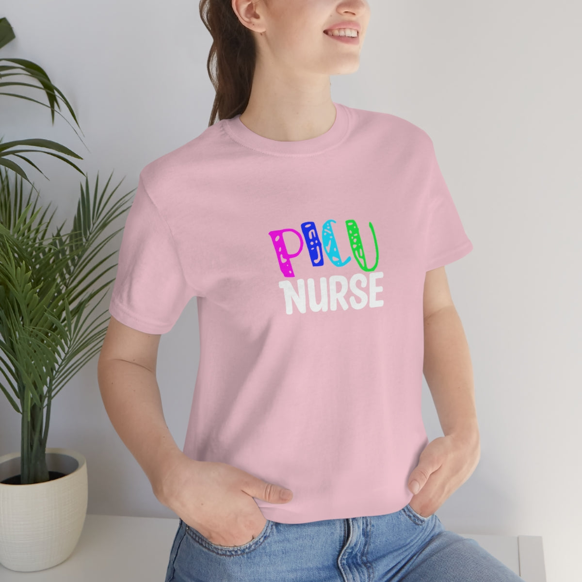 PICU Nurse Unisex Jersey Short Sleeve Tee