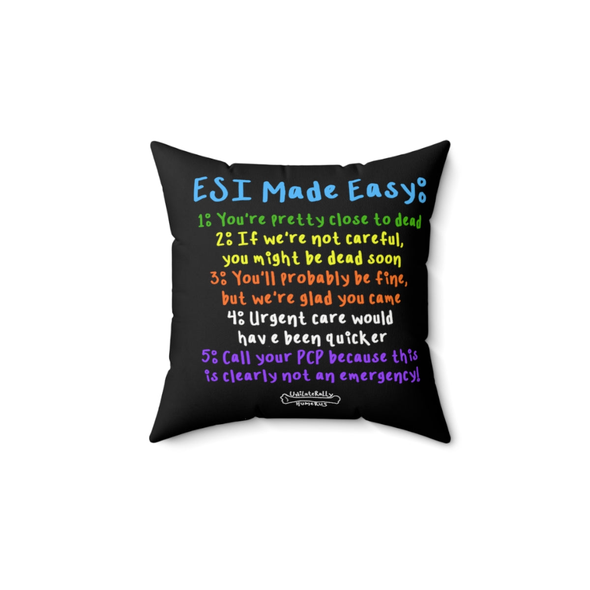 ESI Made Easy Spun Polyester Square Pillow