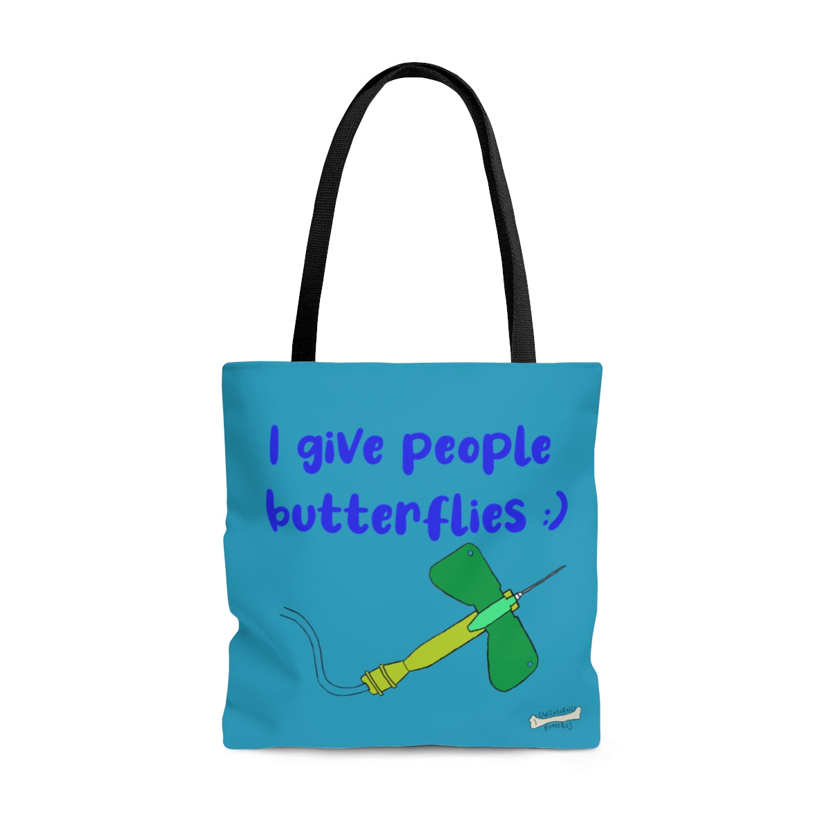 I Give People Butterflies Tote Bag