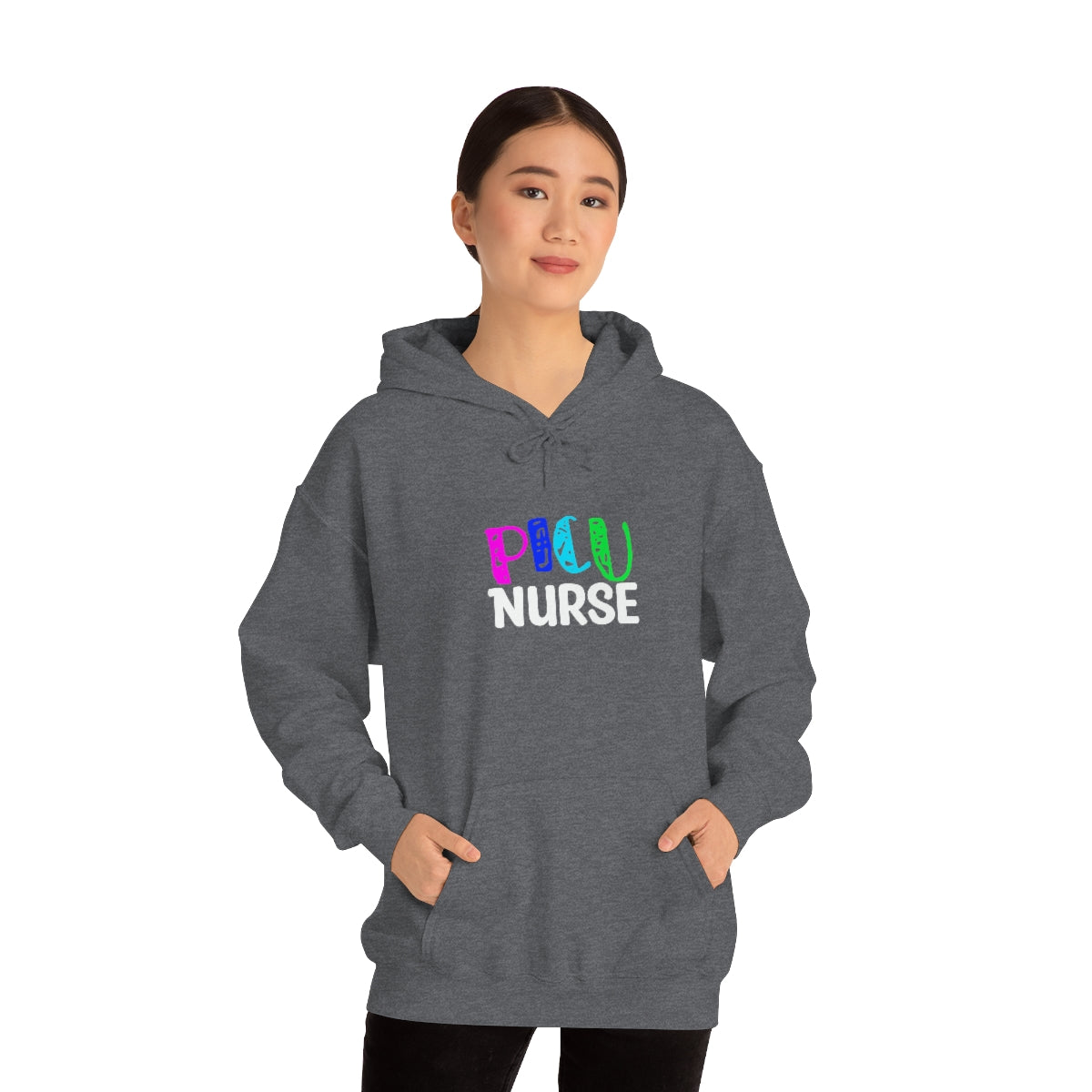 PICU Nurse Unisex Heavy Blend™ Hooded Sweatshirt