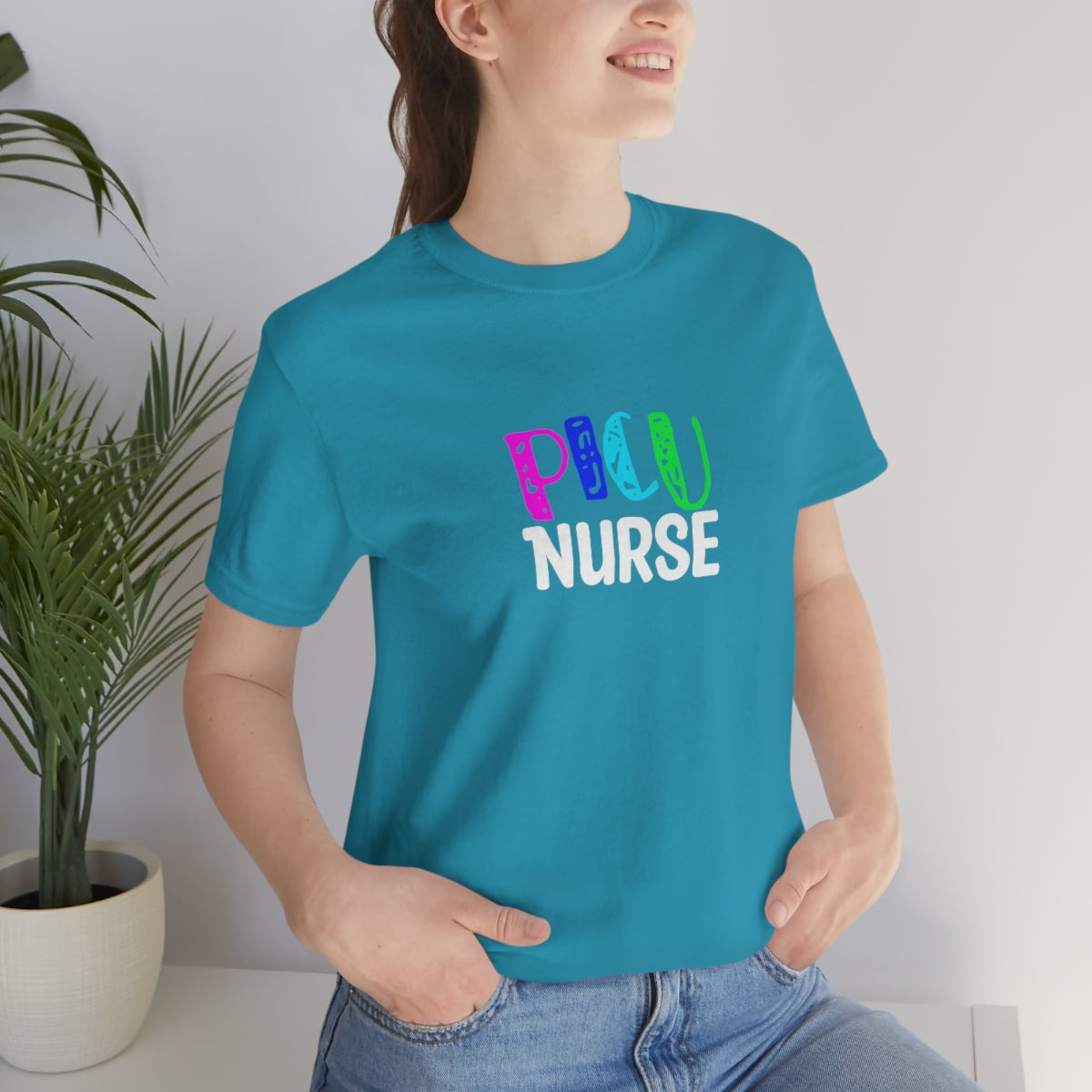 PICU Nurse Unisex Jersey Short Sleeve Tee