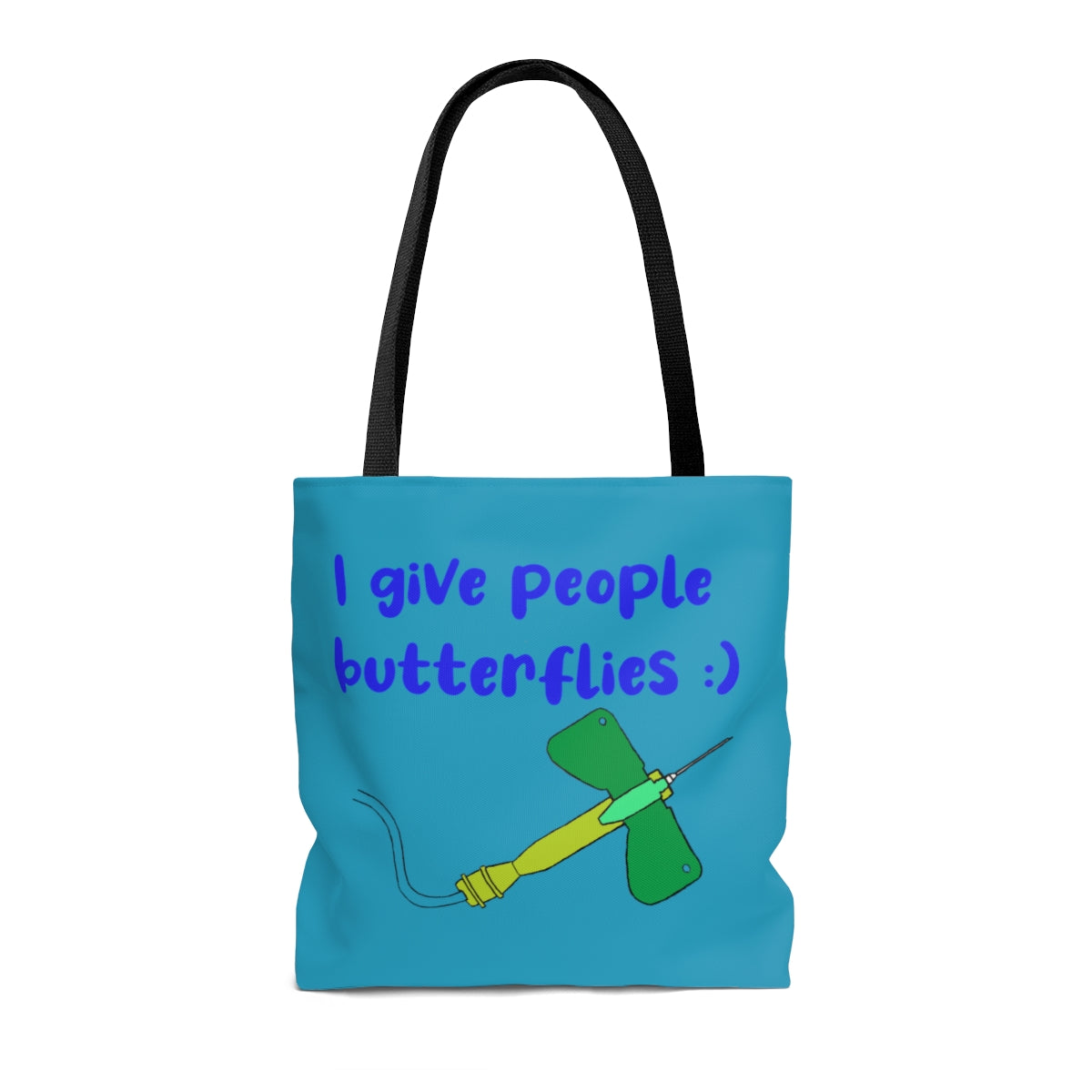 I Give People Butterflies Tote Bag