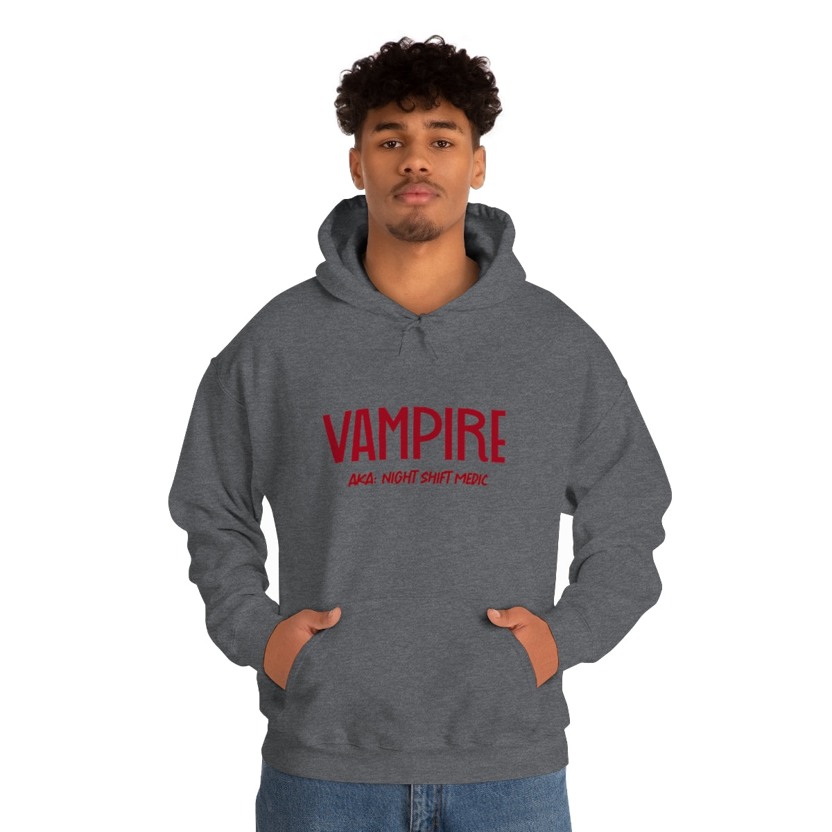 Vampire: AKA Night Shift Medic Unisex Heavy Blend™ Hooded Sweatshirt